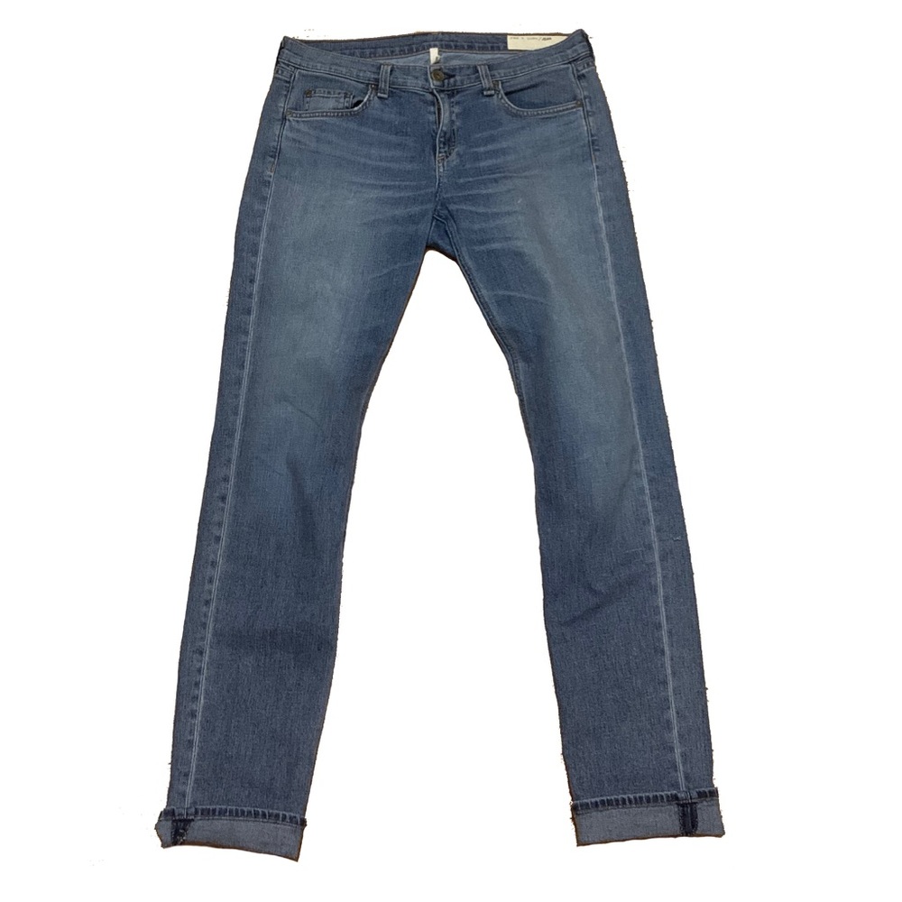 Rag & Bone The Dre Slim Boyfrined Jeans in Mariner